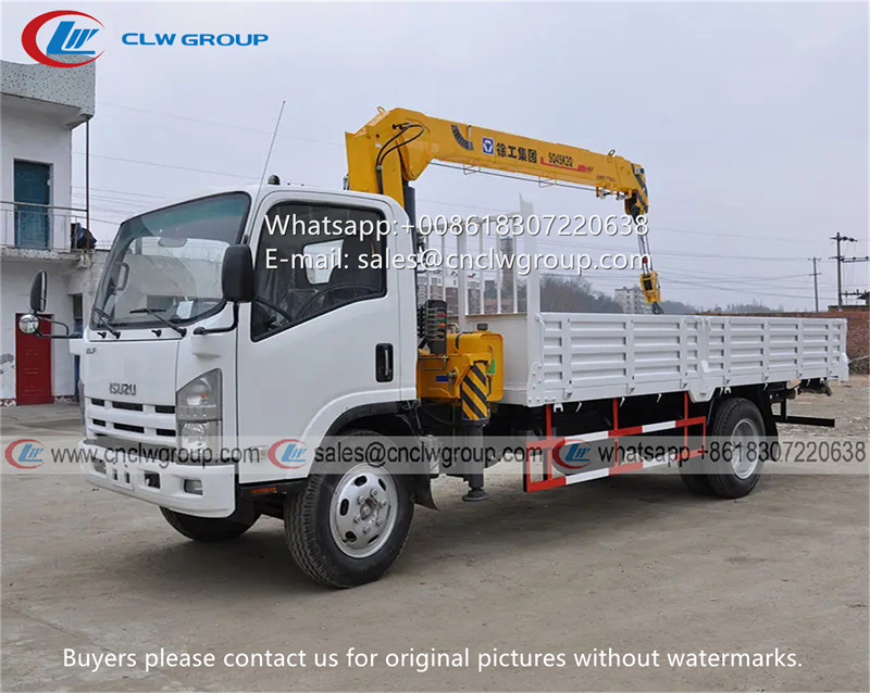 ISUZU 4x4 700P Boom Truck Mounted Crane