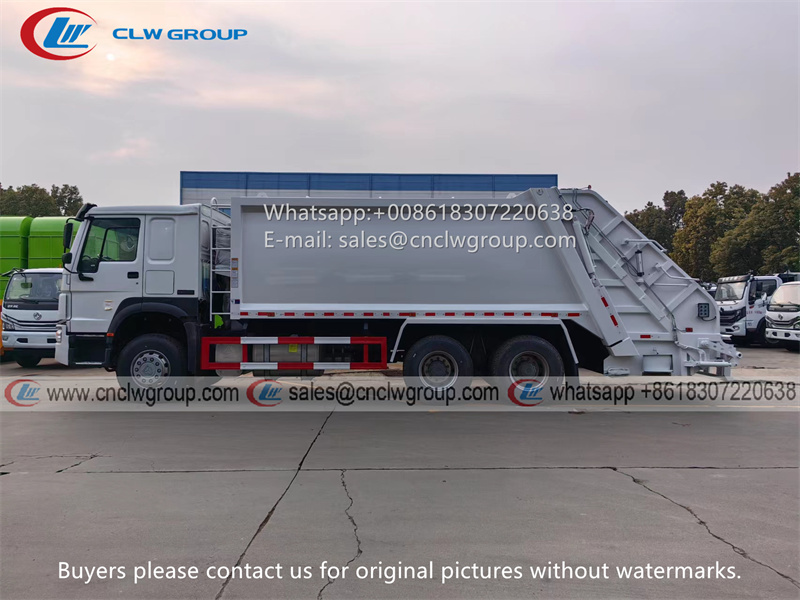 Sinotruk HOWO 20m3 Garbage Compactor Truck