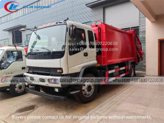 ISUZU 240HP 12m3 Garbage Compactor Truck