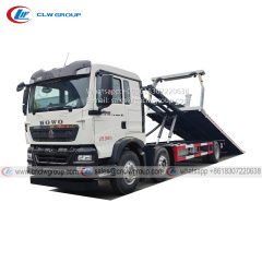 HOWO 6x2 16 ton flatbed wrecker truck