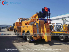 HOWO 8x4 50T rotary wrecker tow truck
