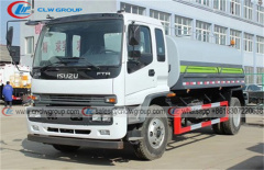 Export ISUZU FTR 10000 liter Water Sprinkler Trucks to Philippines