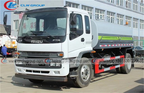 Export ISUZU FTR 10000 liter Water Sprinkler Trucks to Philippines