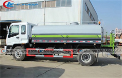 Export ISUZU FTR 10000 liter Water Sprinkler Trucks to Philippines