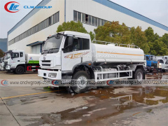 Pakistan buyer's FAW Water Sprinkler Trucks Ready for Shipping