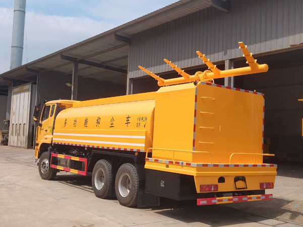 CLW Group Third-Generation Blasting Dust Control Water Truck Helps Dust reduction during Blasting in Mining