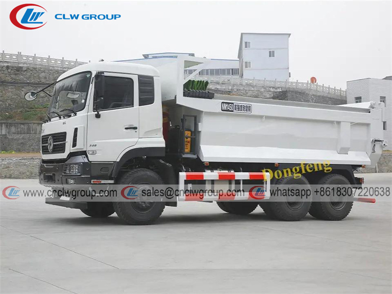 Dongfeng KL 6x4 20-25 ton construction material dump truck