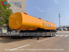 45000 liter water tanker sprinkler semi trailer