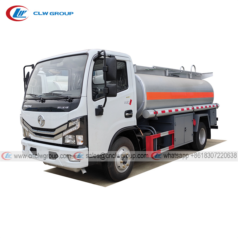 Dongfeng new head 5000 liter fuel dispenser truck price