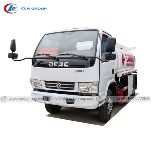 Dongfeng Dolicar 5000 liter fuel dispenser truck load capacity