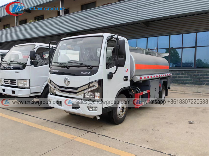 Dongfeng new head 5000 liter fuel dispenser truck price