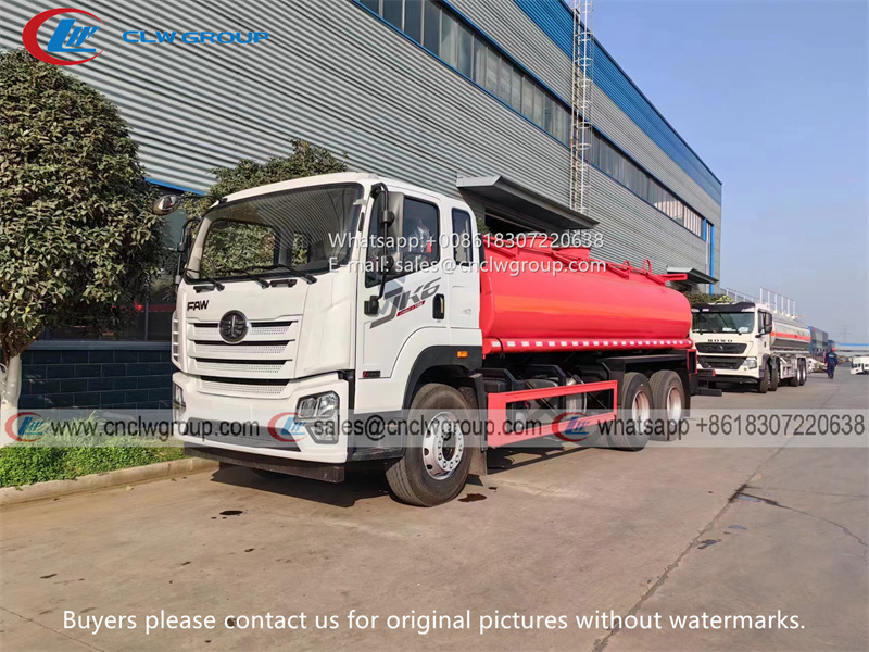 FAW JK6 Euro5 20m3 Fuel Tanker Truck Good Price