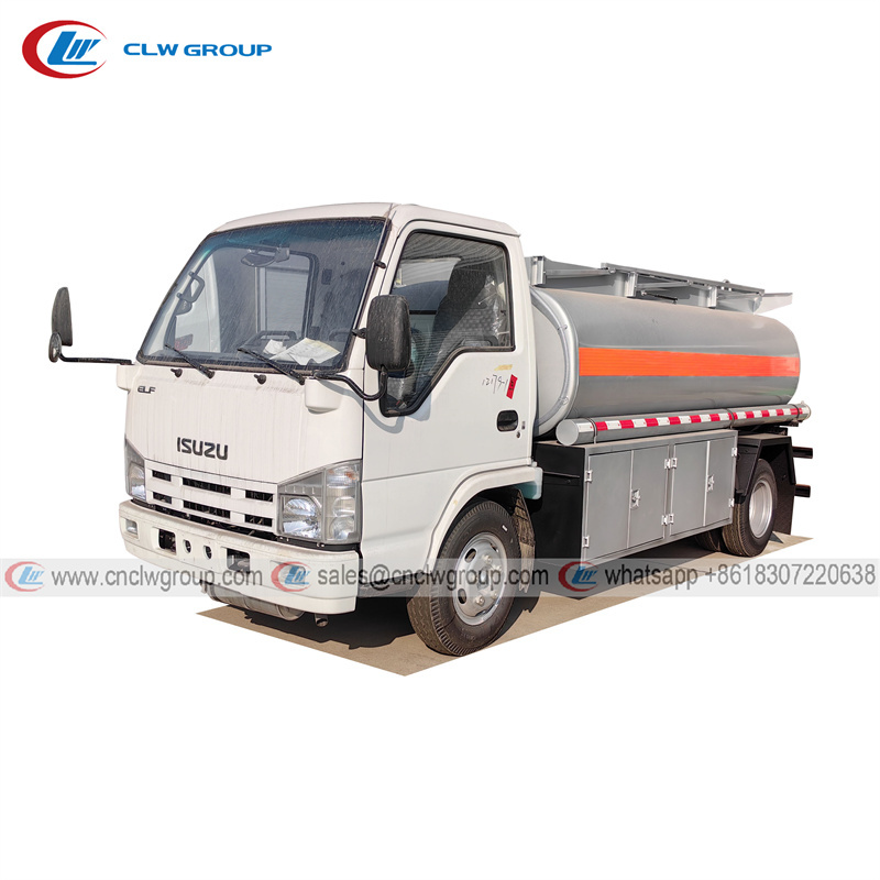 ISUZU ELF 5000 liter Mobile Fuel Truck for Diesel Refilling