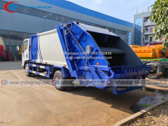 ISUZU KV600 8cbm garbage compactor truck