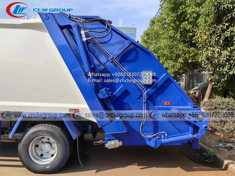 ISUZU KV600 8cbm garbage compactor truck