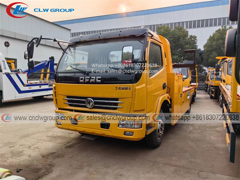 Dongfeng 5 ton wecker tow rescue truck