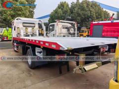 ISUZU KV600 5 ton flatbed wrecker recovery tow truck