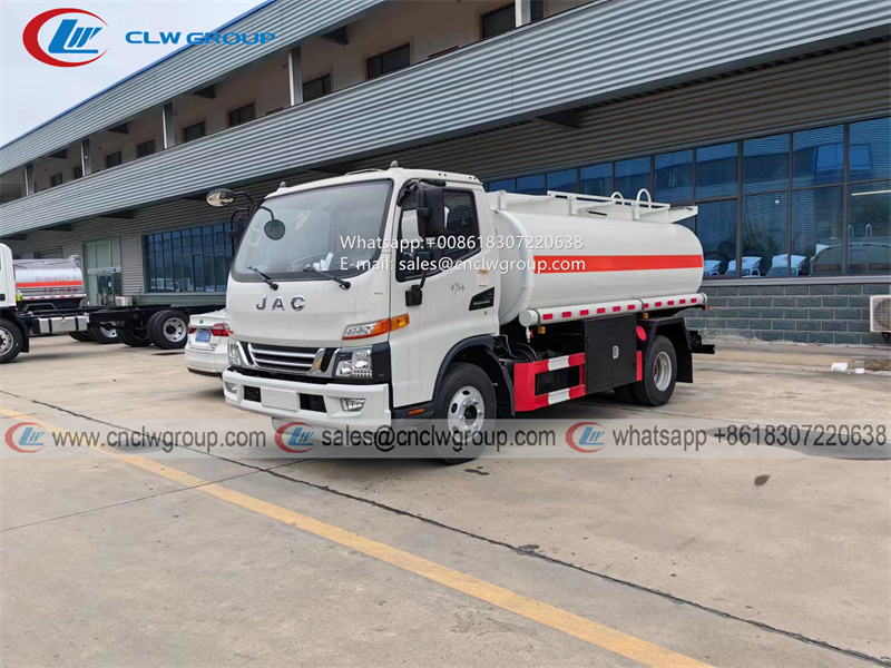 JAC 6000 liter fuel dispenser truck