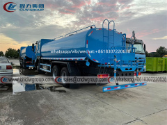 Export HOWO 20m3 Water Sprinkler Truck to Africa Angola