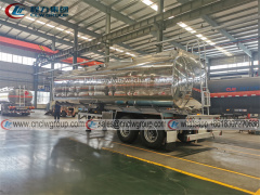 Middle-East client ordered 35000 liter aluminum alloy fuel tank trailer from us again