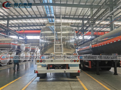 Middle-East client ordered 35000 liter aluminum alloy fuel tank trailer from us again