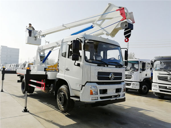 Dongfeng KR 22m folding boom aerial work platform truck