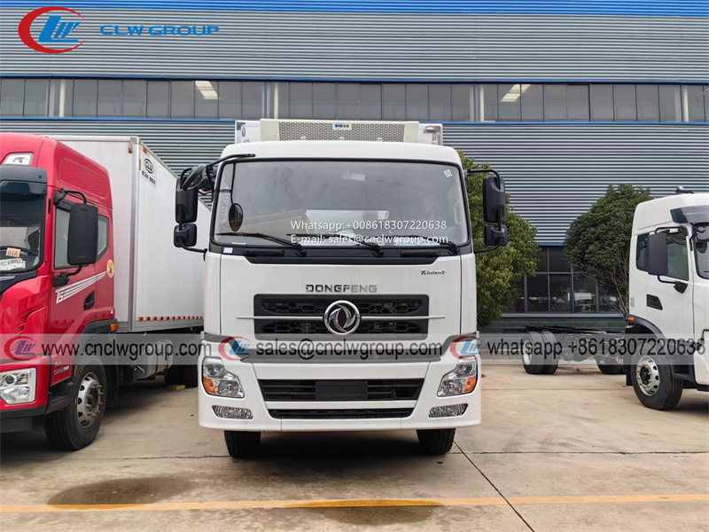 Dongfeng KL 6x2 9.5m refrigerated lorry reefer box truck