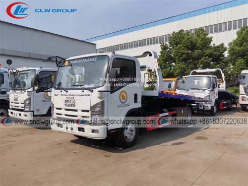 Philippines Client Purchased ISUZU 4 Ton Wrecker Trucks