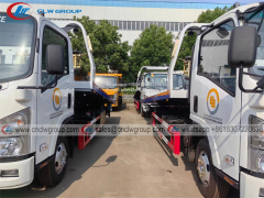 Philippines Client Purchased ISUZU 4 Ton Wrecker Trucks