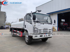 ISUZU NPR 6m3 8m3 stainless steel drinking water tank truck