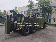 Army order of SHACMAN 6x6 off road 20T Wrecker Tow Trucks
