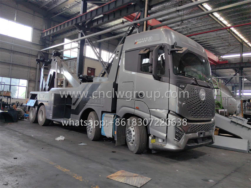 FOTON AMT 8x4 CUMMINS 580HP 30 Ton Wrecker Tow Truck with air