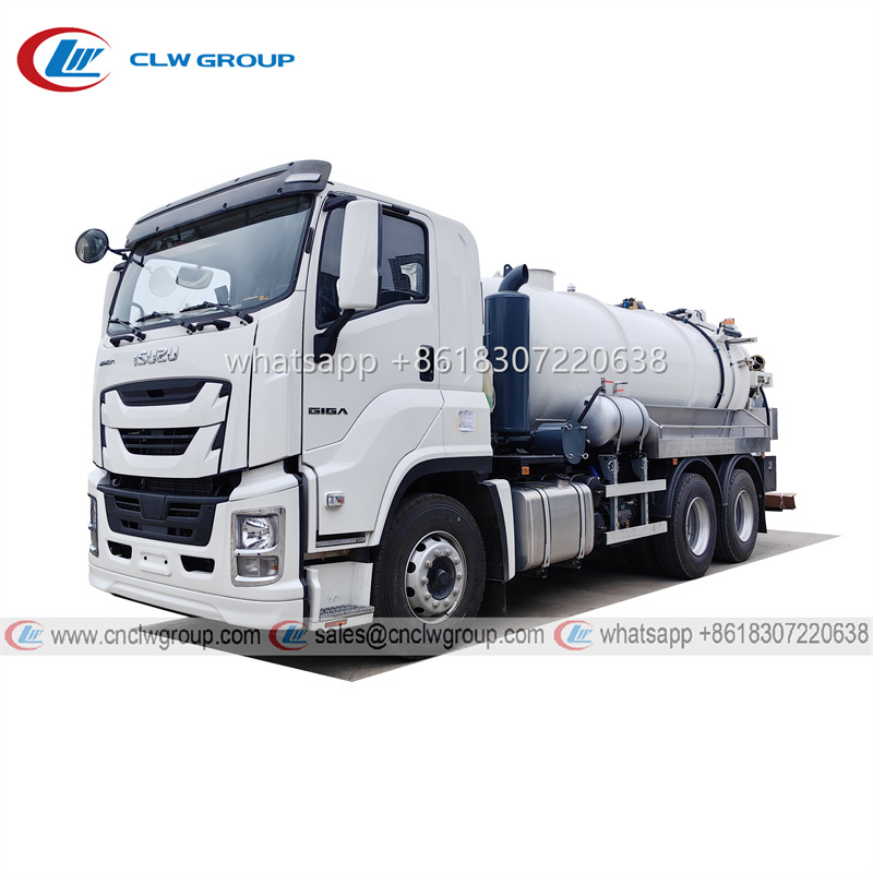ISUZU GIGA 16m3 Sewer Jetting & Vacuum Truck Sewage Suction