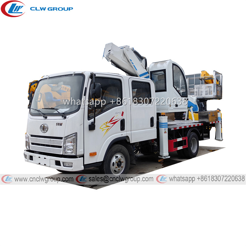 FAW VR Double Cab 21m Aerial Work Platform Truck