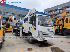 FAW VR Double Cab 21m Aerial Work Platform Truck