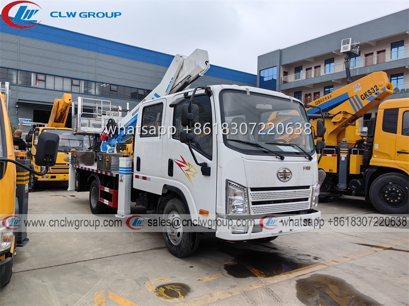 FAW VR Double Cab 21m Aerial Work Platform Truck