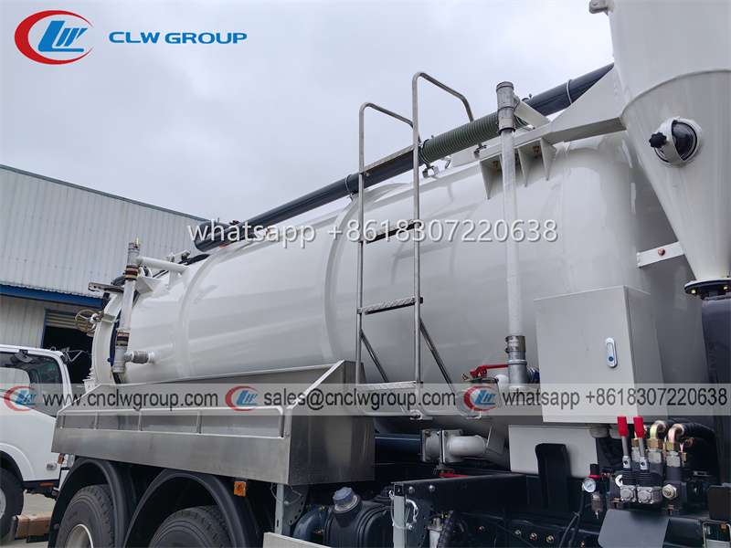 ISUZU GIGA 16m3 Sewer Jetting & Vacuum Truck Sewage Suction