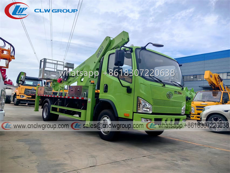 FAW Tiger VH 22m aerial work platform truck