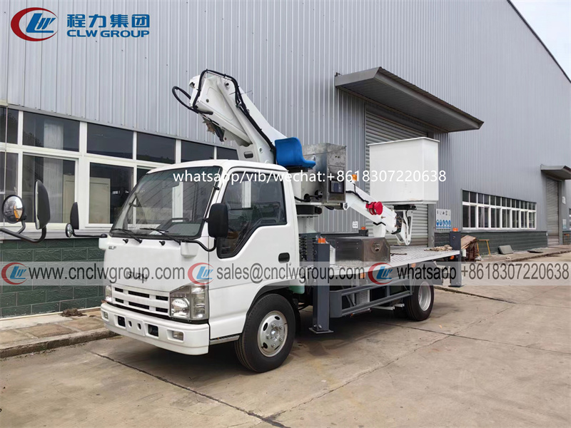 ISUZU 16m aerial work manlift truck