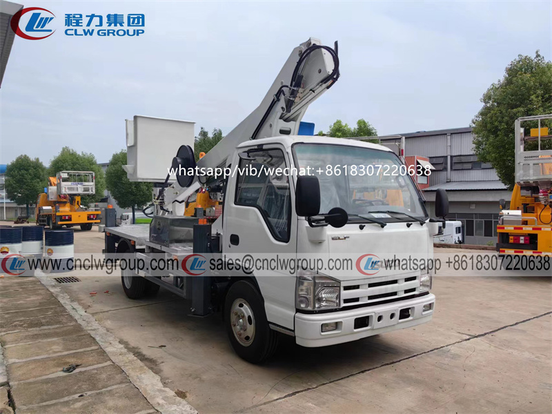 ISUZU 16m aerial work manlift truck