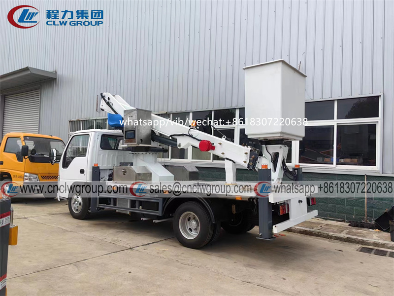 ISUZU 16m aerial work manlift truck