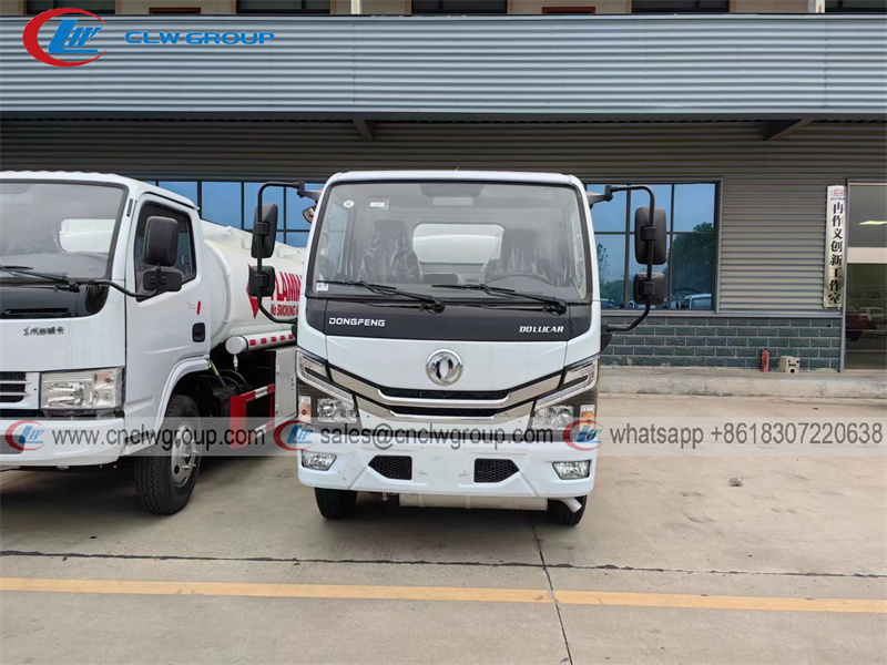 Dongfeng new head 5000 liter fuel dispenser truck price