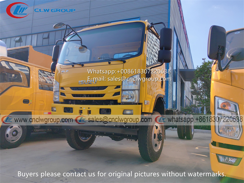 ISUZU NPR 4x4 4wd cargo truck dump trucks