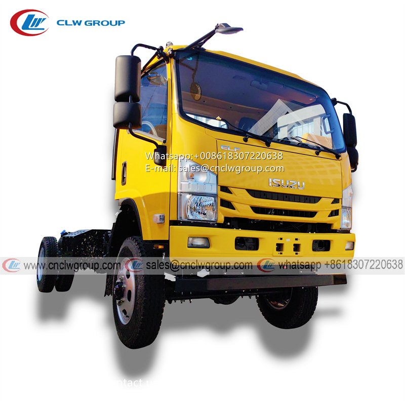 ISUZU NPR 4x4 4wd cargo truck dump trucks