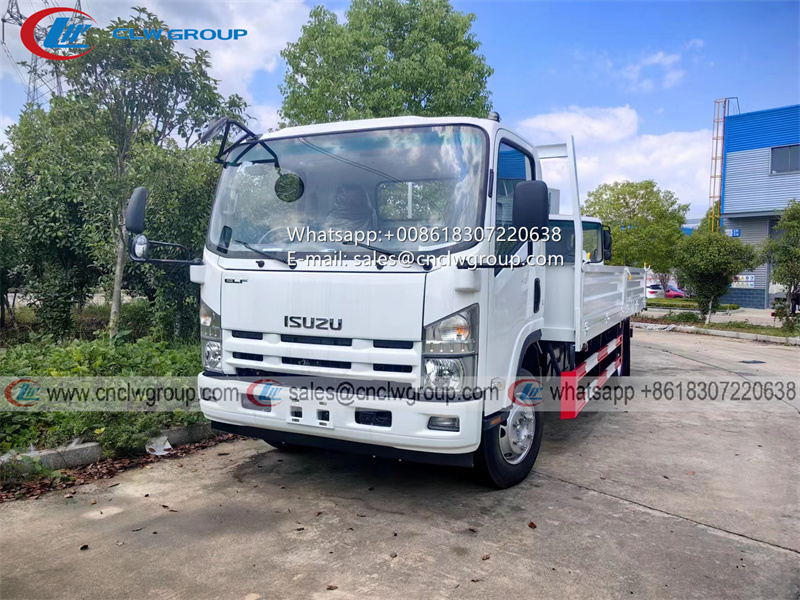 ISUZU 700P 18ft fence cargo truck