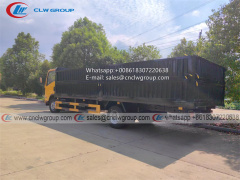 ISUZU 700P 6.8 meter 8 ton high fence cargo truck