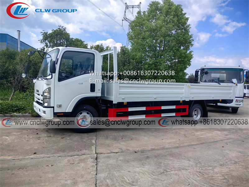ISUZU 700P 18ft fence cargo truck