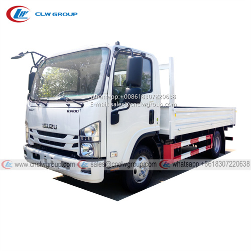 ISUZU KV100 14ft 5t fence cargo truck
