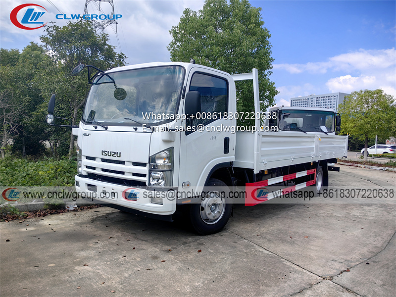 ISUZU 700P 18ft fence cargo truck