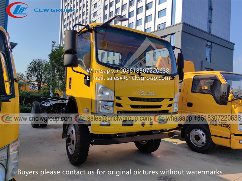 ISUZU NPR 4x4 4wd cargo truck dump trucks